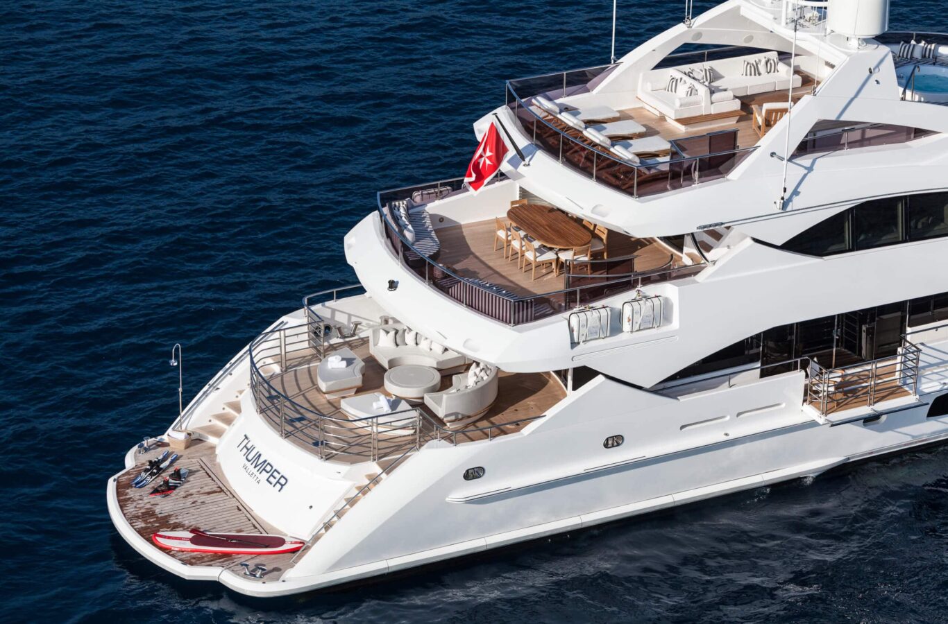 Thumper luxury superyacht charter