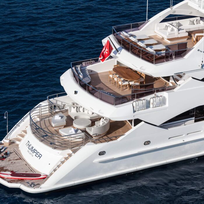 Thumper luxury superyacht charter