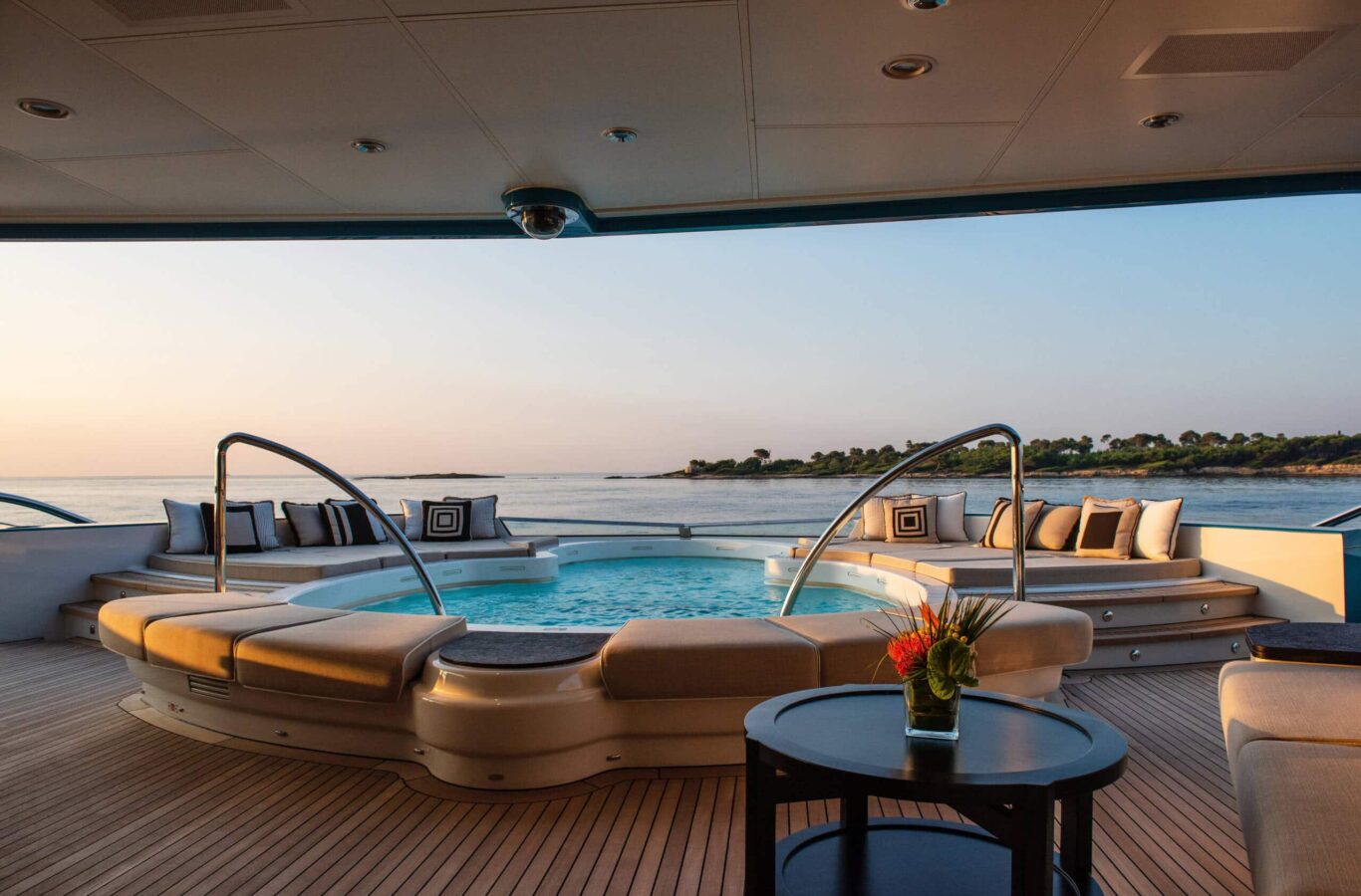 SUNRAYS luxury superyacht charter swimming pool