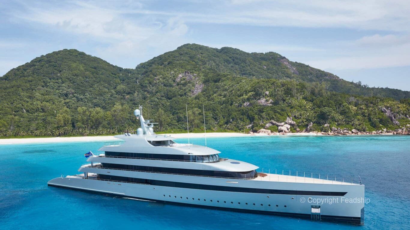 luxury superyacht charter copyright Feadship