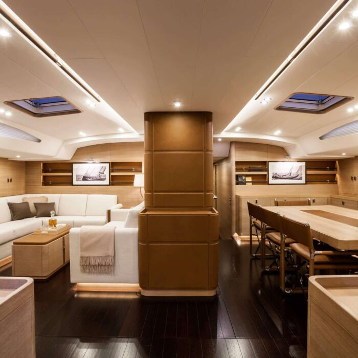 SHAMANNA luxury superyacht charter main saloon