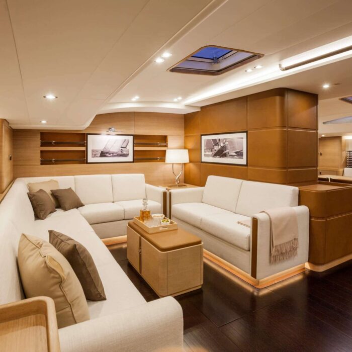 SHAMANNA luxury superyacht charter living area