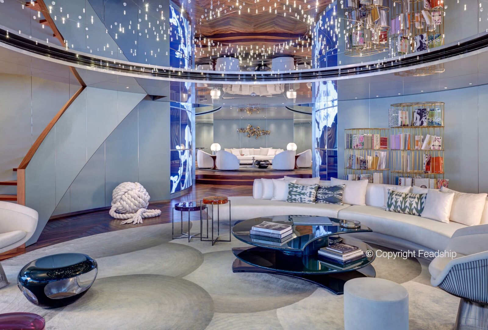 savannah luxury superyacht charter lounge