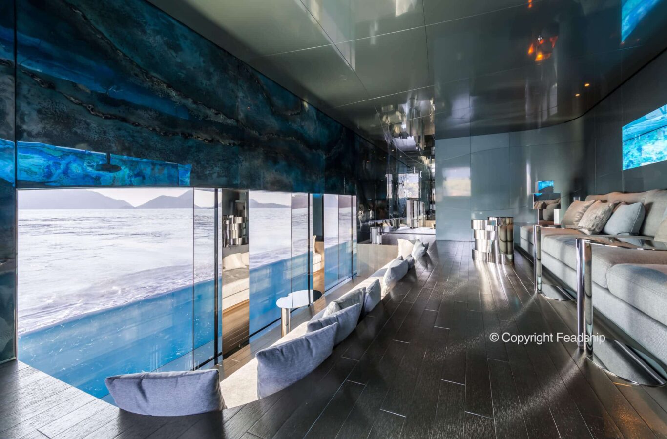 savannah luxury superyacht charter deck