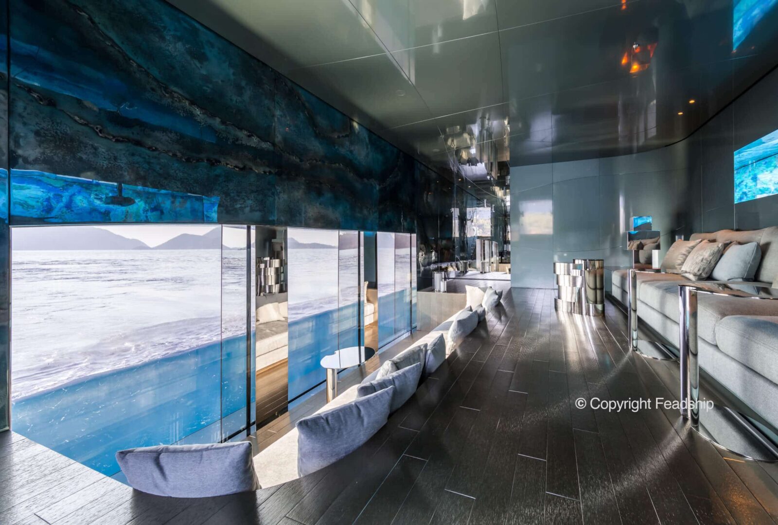 savannah luxury superyacht charter deck