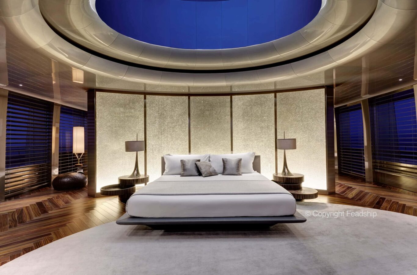 savannah luxury superyacht charter cabin