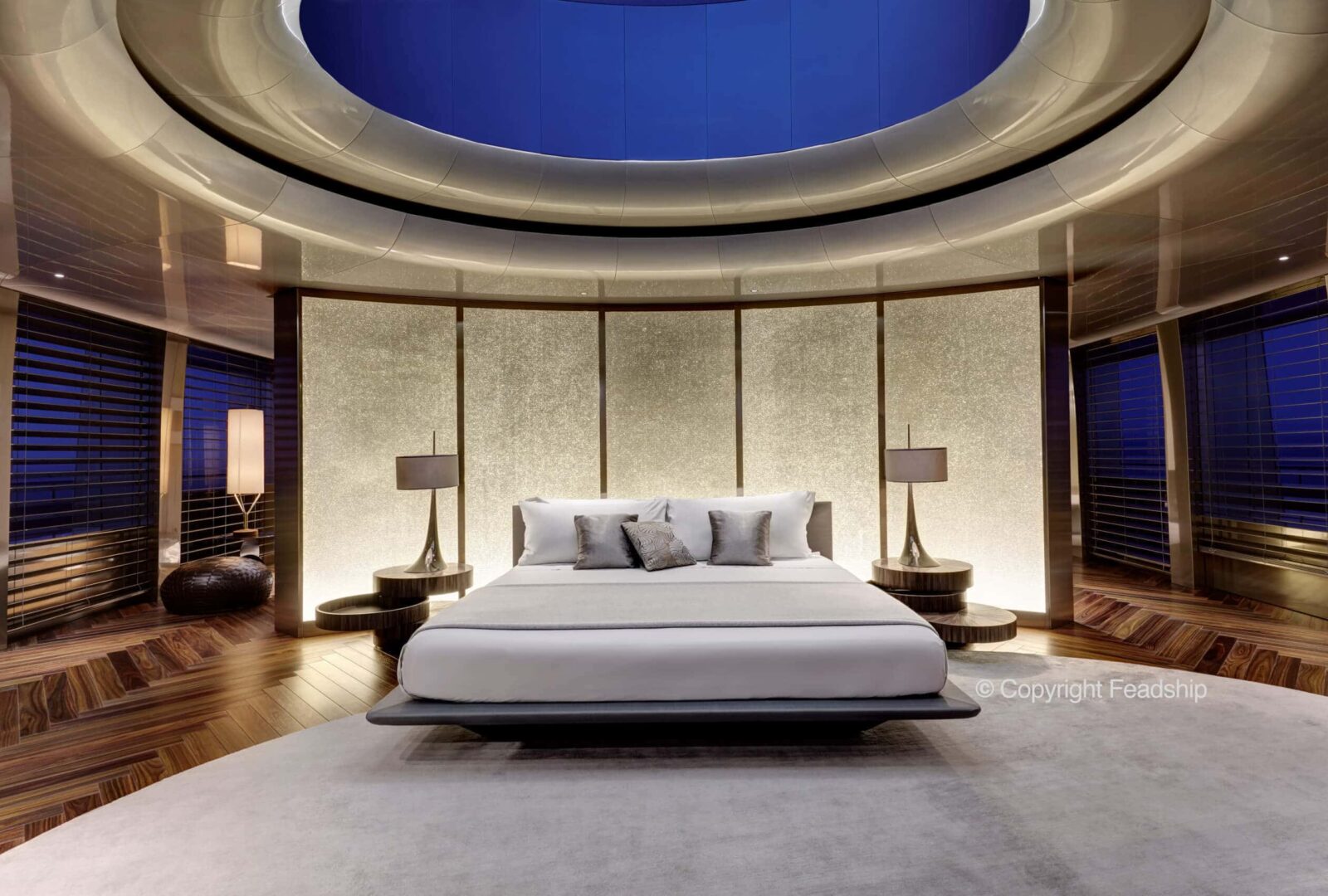 savannah luxury superyacht charter cabin