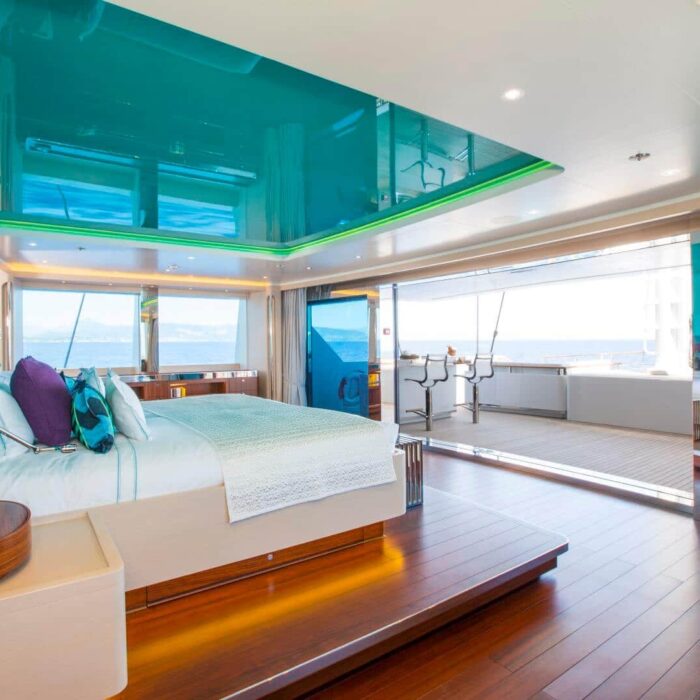 AQUIJO superyacht charter master suite