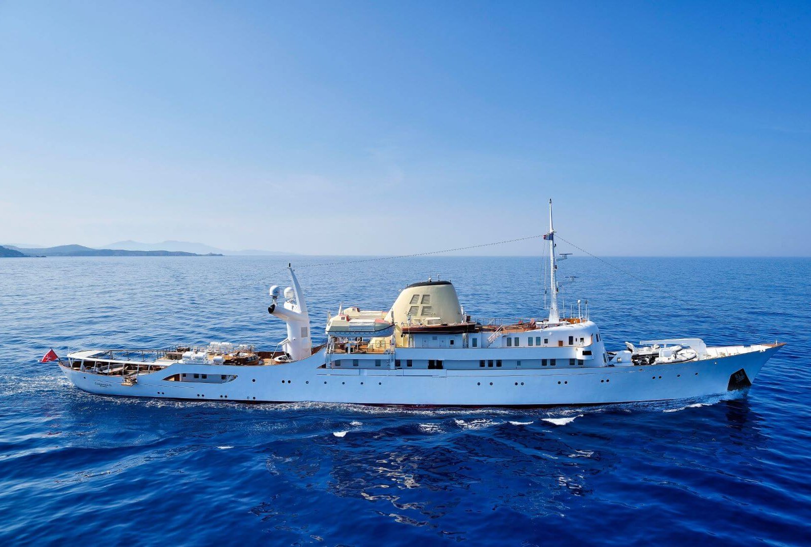 Christina O superyacht charter ocean