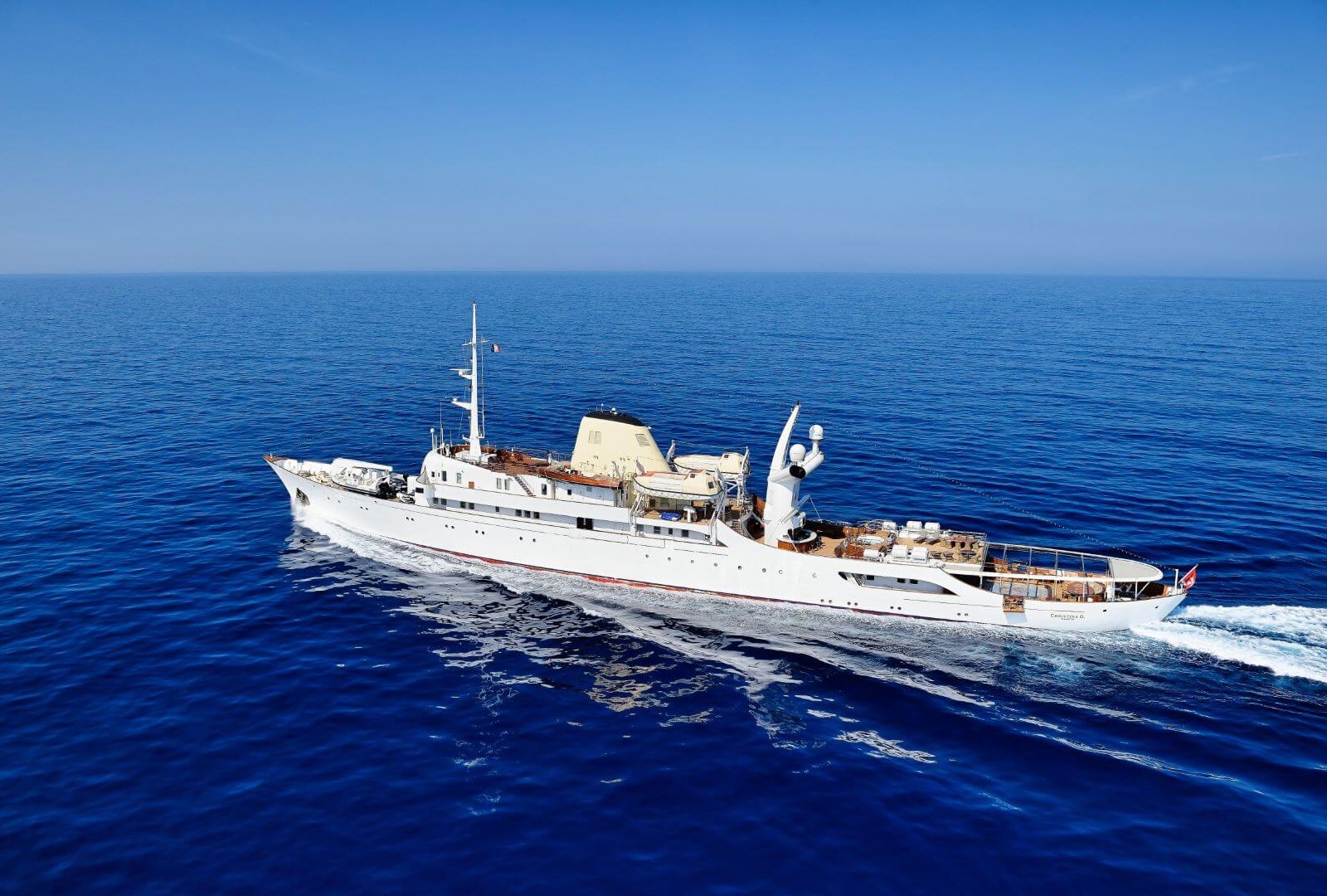 Christina O Super yacht charter