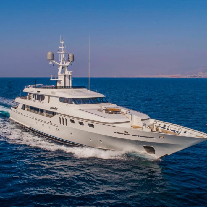 INVADER luxury superyacht charter