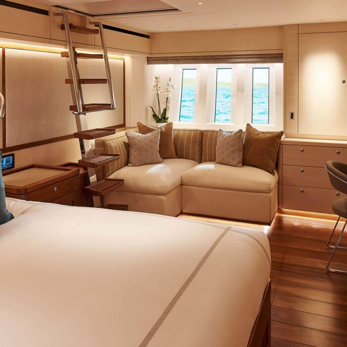 ARCHELON luxury superyacht charter bedroom