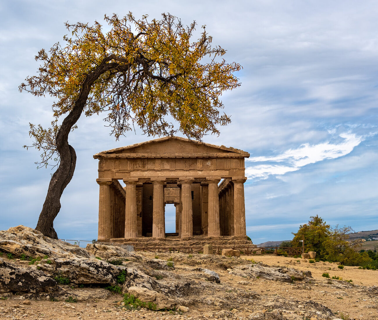 Valley Of The Temples, Agrigento, Sicily, Italy Famous Old Greek history learnt on a superyacht charter