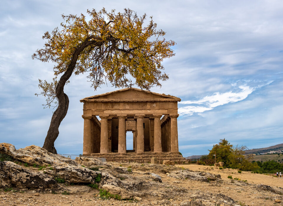 Valley Of The Temples, Agrigento, Sicily, Italy Famous Old Greek history learnt on a superyacht charter