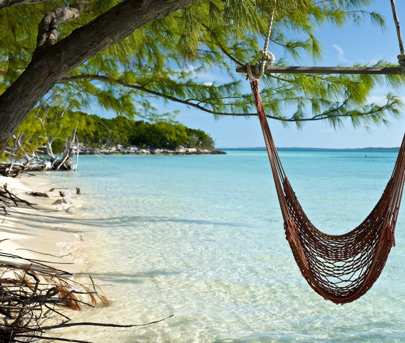 Volleyball Beach, Stocking Island, Exuma, the Bahamas Caribbean superyacht charter