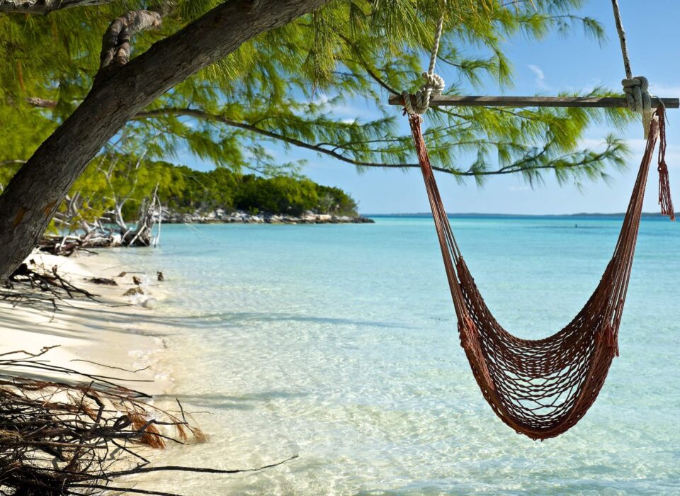 Volleyball Beach, Stocking Island, Exuma, the Bahamas Caribbean superyacht charter