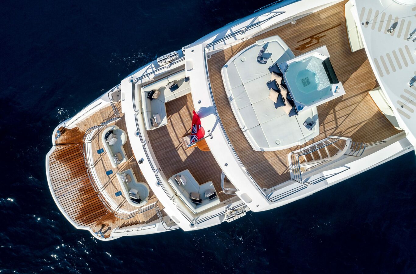 superyacht ANYA Aerial Exterior