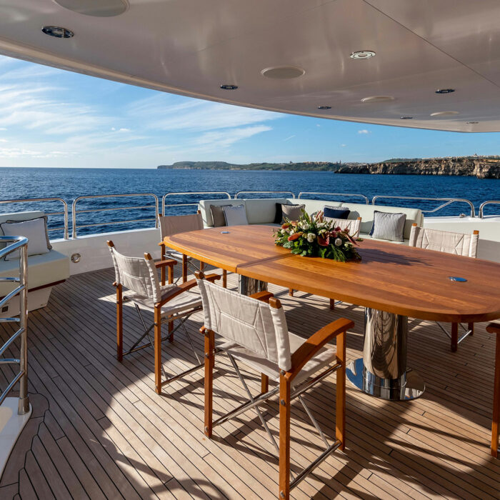 superyacht ANYA Wheelhouse