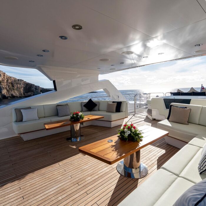 superyacht ANYA Sun Deck