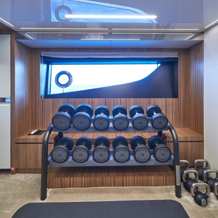 NIKITA Superyacht gym