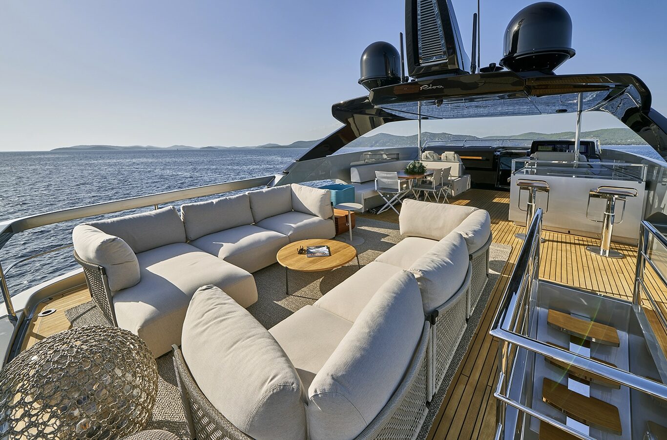 NIKITA Superyacht deck