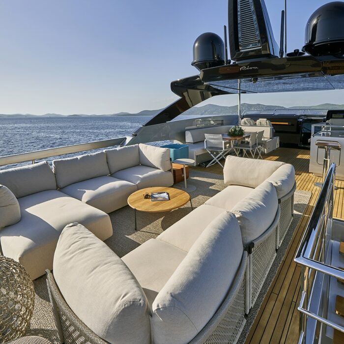 NIKITA Superyacht deck