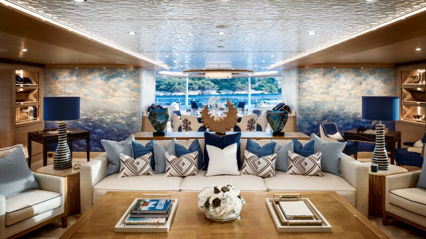 LADY JORGIA superyacht upper deck