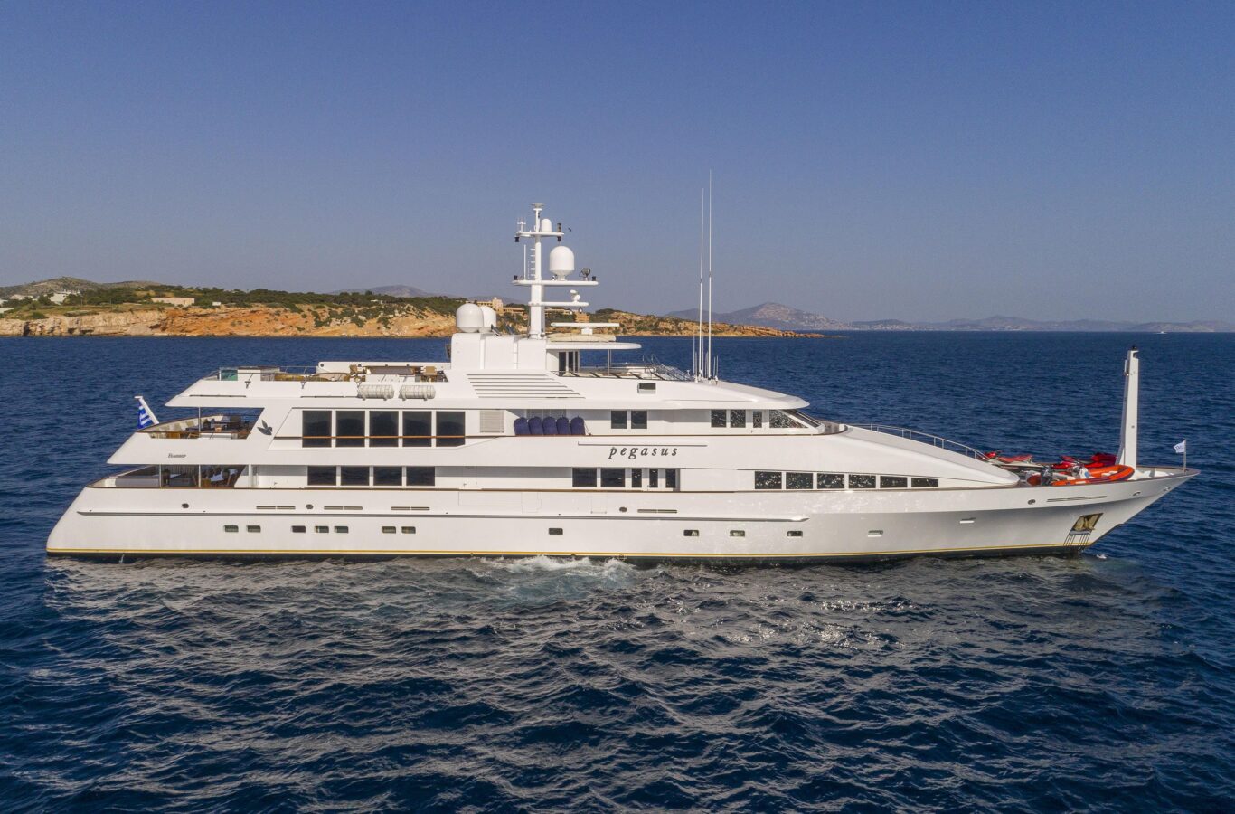 superyacht pegasus owner