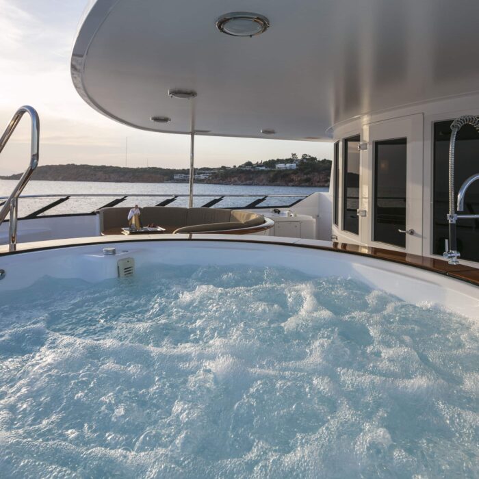 Pegasus Superyacht jacuzzi