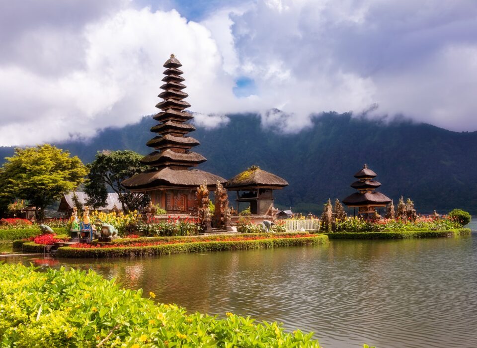 Pura Ulun Danu Bratan, Hindu Temple On Bali Island, Indonesia