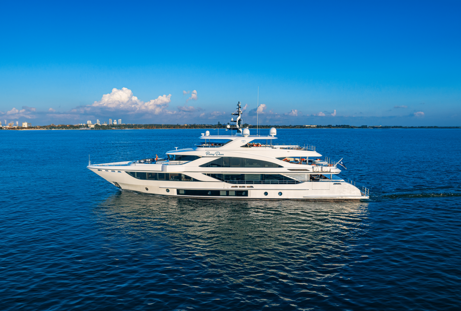 rising dawn superyacht