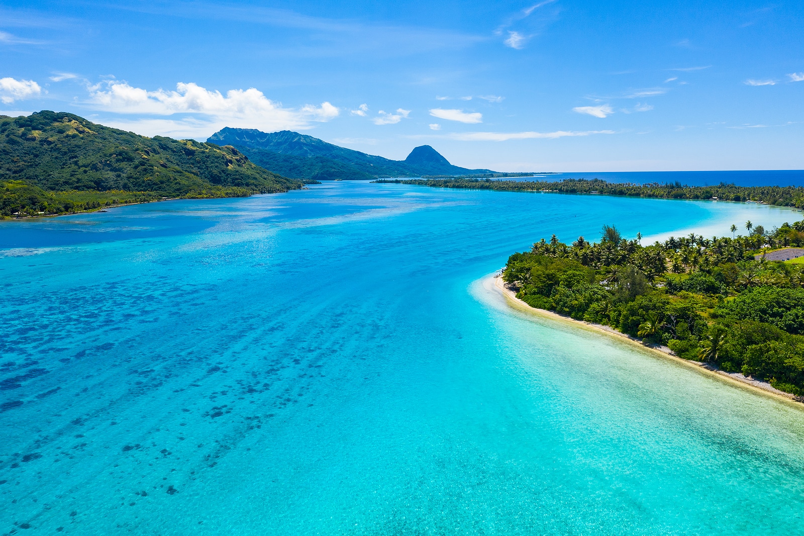 superyacht charter location French Polynesia Tahiti island Huahine